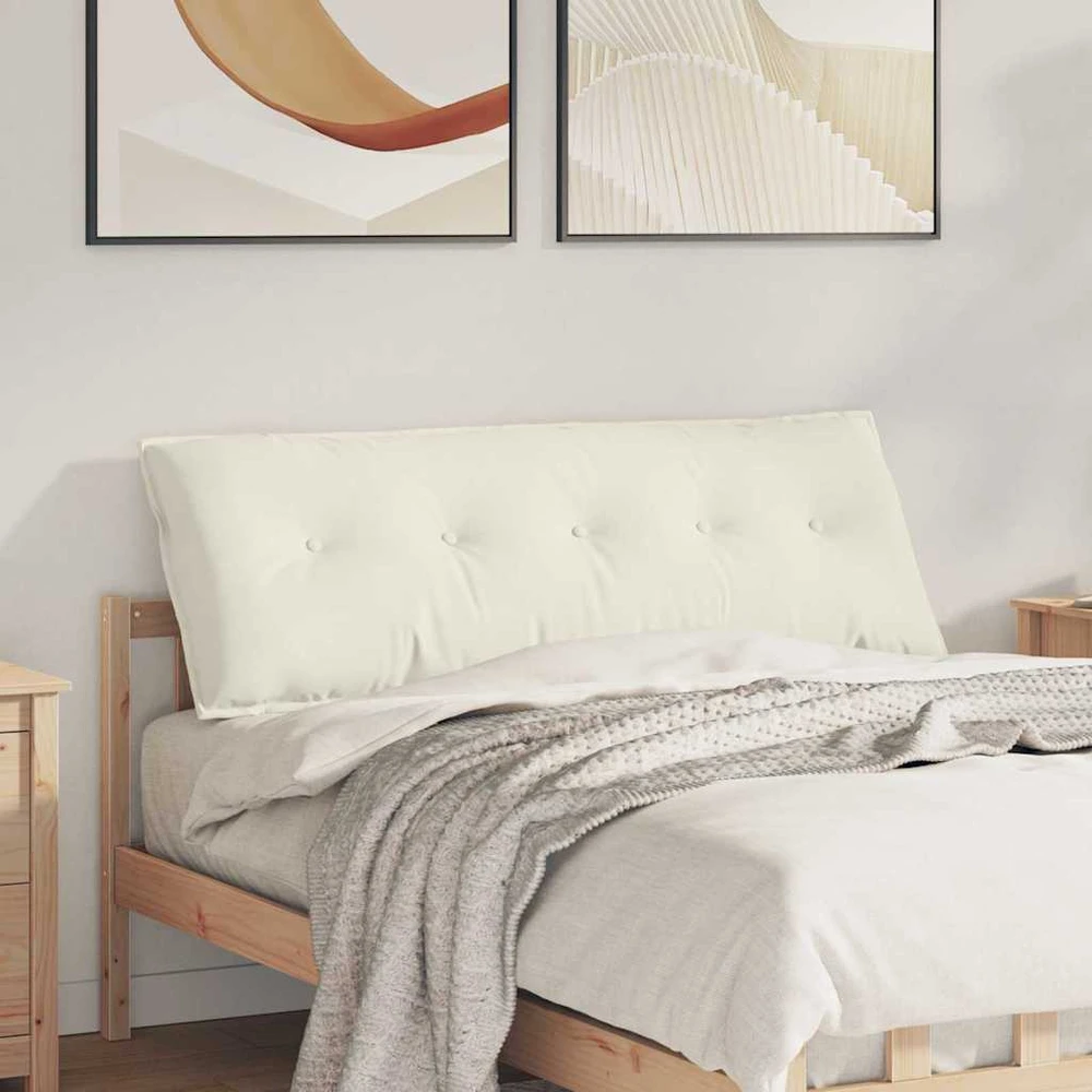 Apsaugos Pagalvė Kreminė 140 x 50 cm Kordūrinis audinys