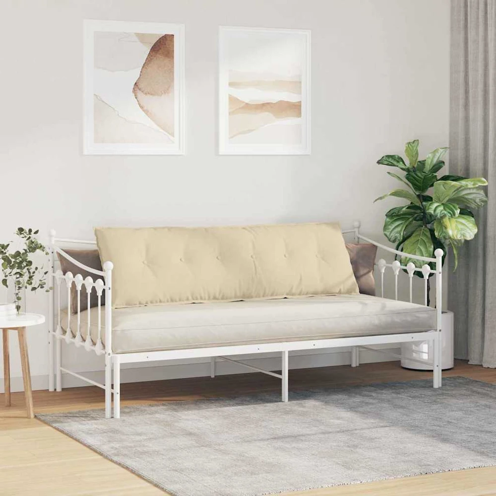 Apsaugos Pagalvė Kreminė 160 x 19 x 50 cm audinys