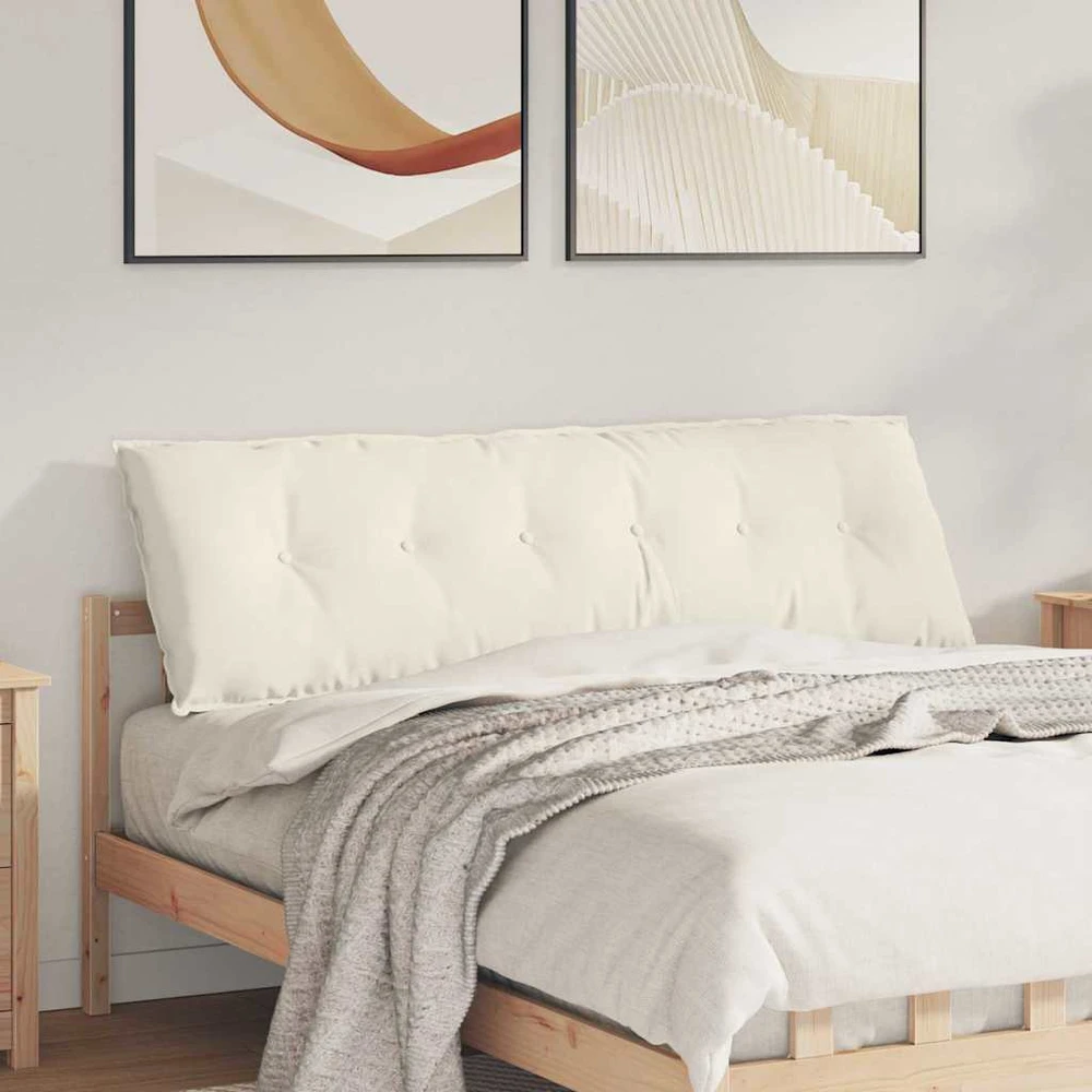 Apsaugos Pagalvė Kreminė 160 x 50 cm Kordūrinis audinys