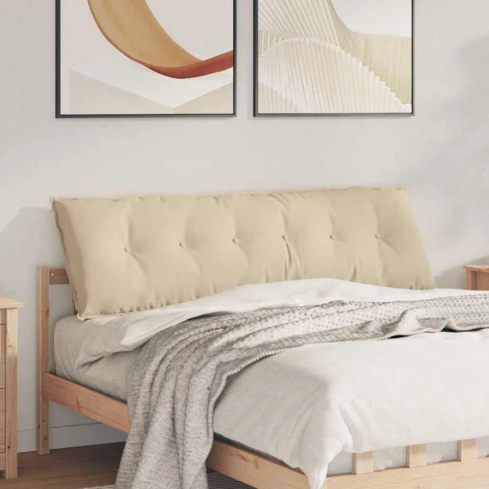 Apsaugos Pagalvė Kreminė 160 x 50 cm Mikropluošto audinys