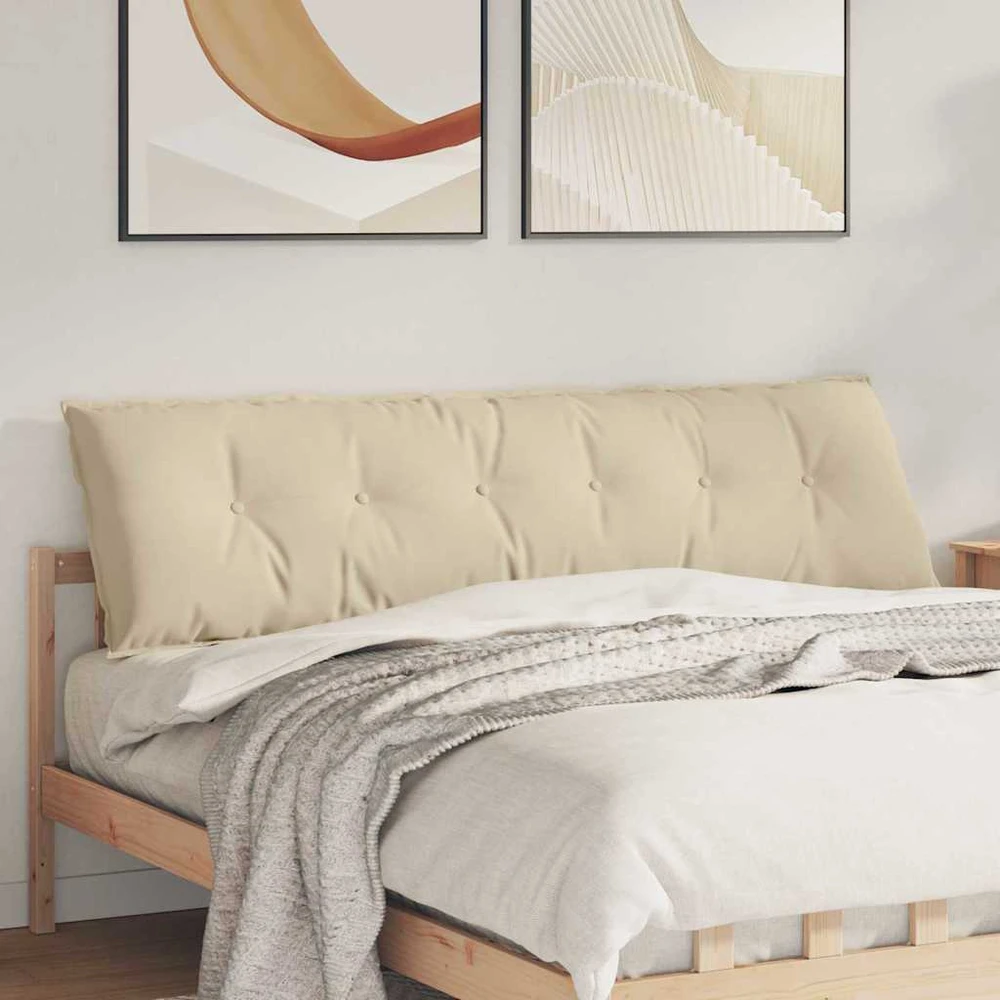 Apsaugos Pagalvė Kreminė 180 x 50 cm Mikropluošto audinys
