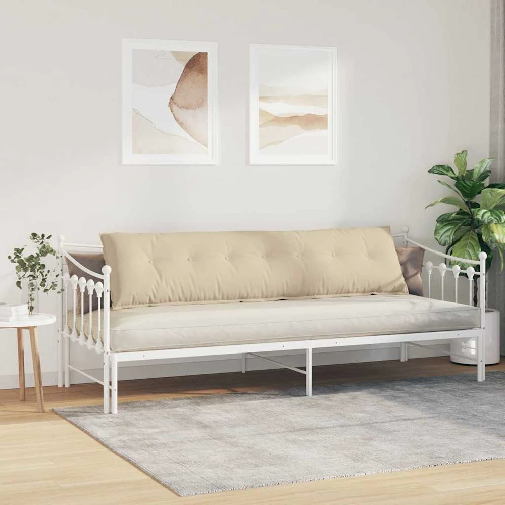 Apsaugos Pagalvė Kreminė 200 x 50 cm Mikropluošto audinys