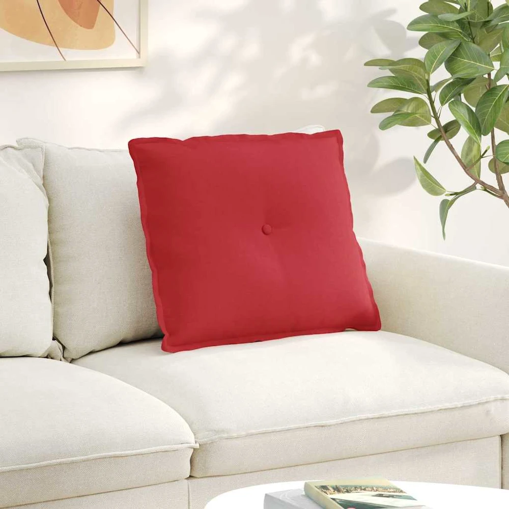Apsaugos Pagalvė Raudona 60 x 19 x 50 cm audinys