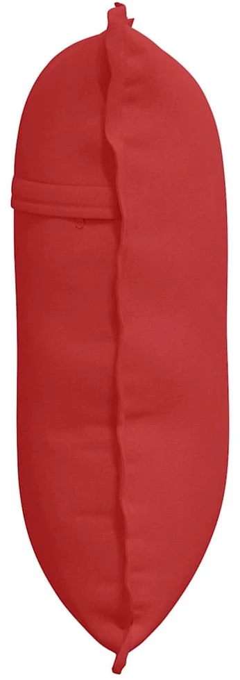 Apsaugos Pagalvė Raudona 60 x 19 x 50 cm audinys