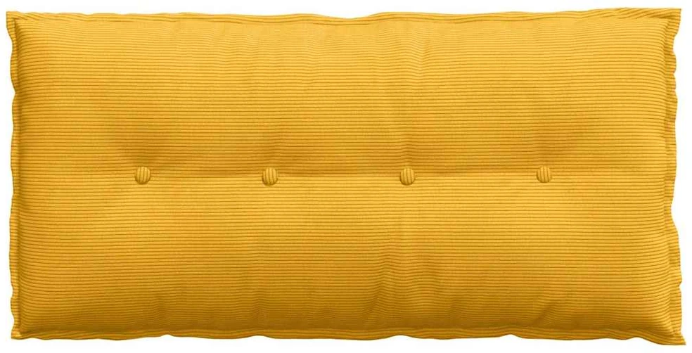 Apsaugos Pagalvė Šviesi geltona 100 x 50 cm Kordūrinis audinys
