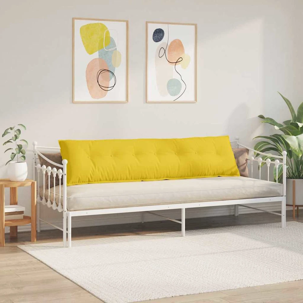 Apsaugos Pagalvė Šviesi geltona 200 x 19 x 50 cm audinys