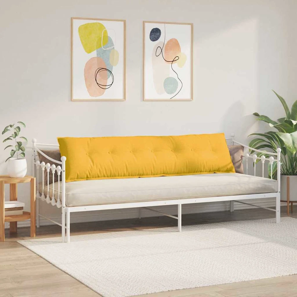 Apsaugos Pagalvė Šviesi geltona 200 x 50 cm Kordūrinis audinys