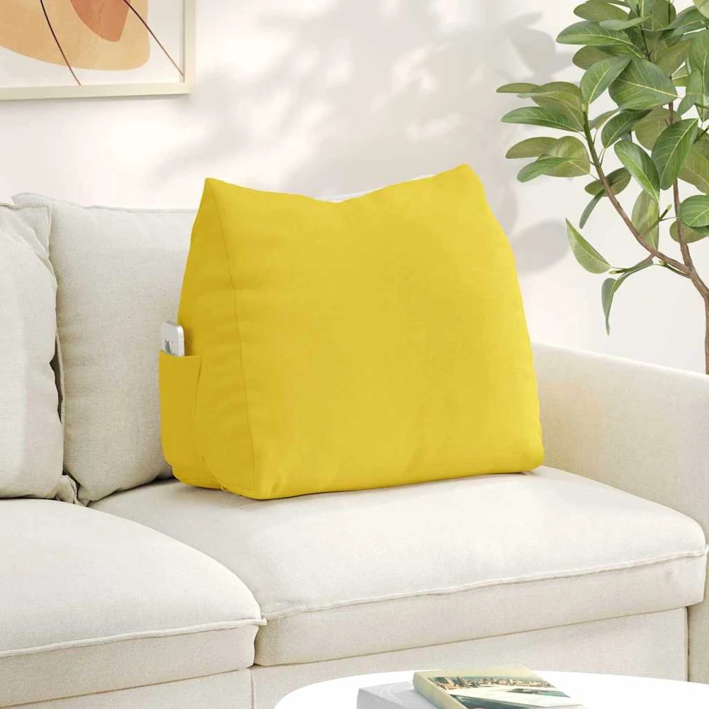 Apsaugos Pagalvė Šviesi geltona 60 x 20 x 50 cm audinys
