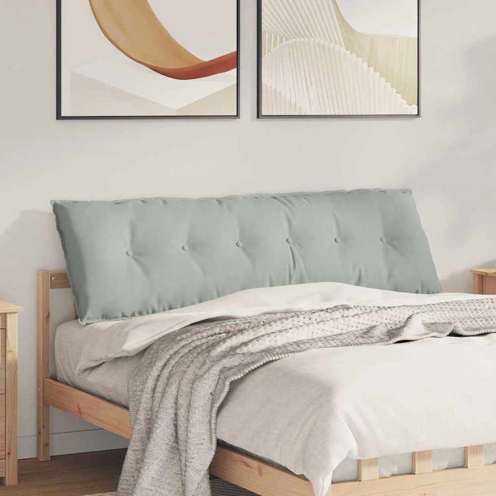 Apsaugos Pagalvė Šviesiai pilka 160 x 50 cm Kordūrinis audinys