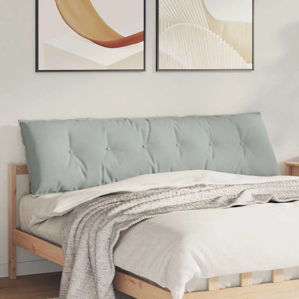 Apsaugos Pagalvė Šviesiai pilka 180 x 50 cm Kordūrinis audinys