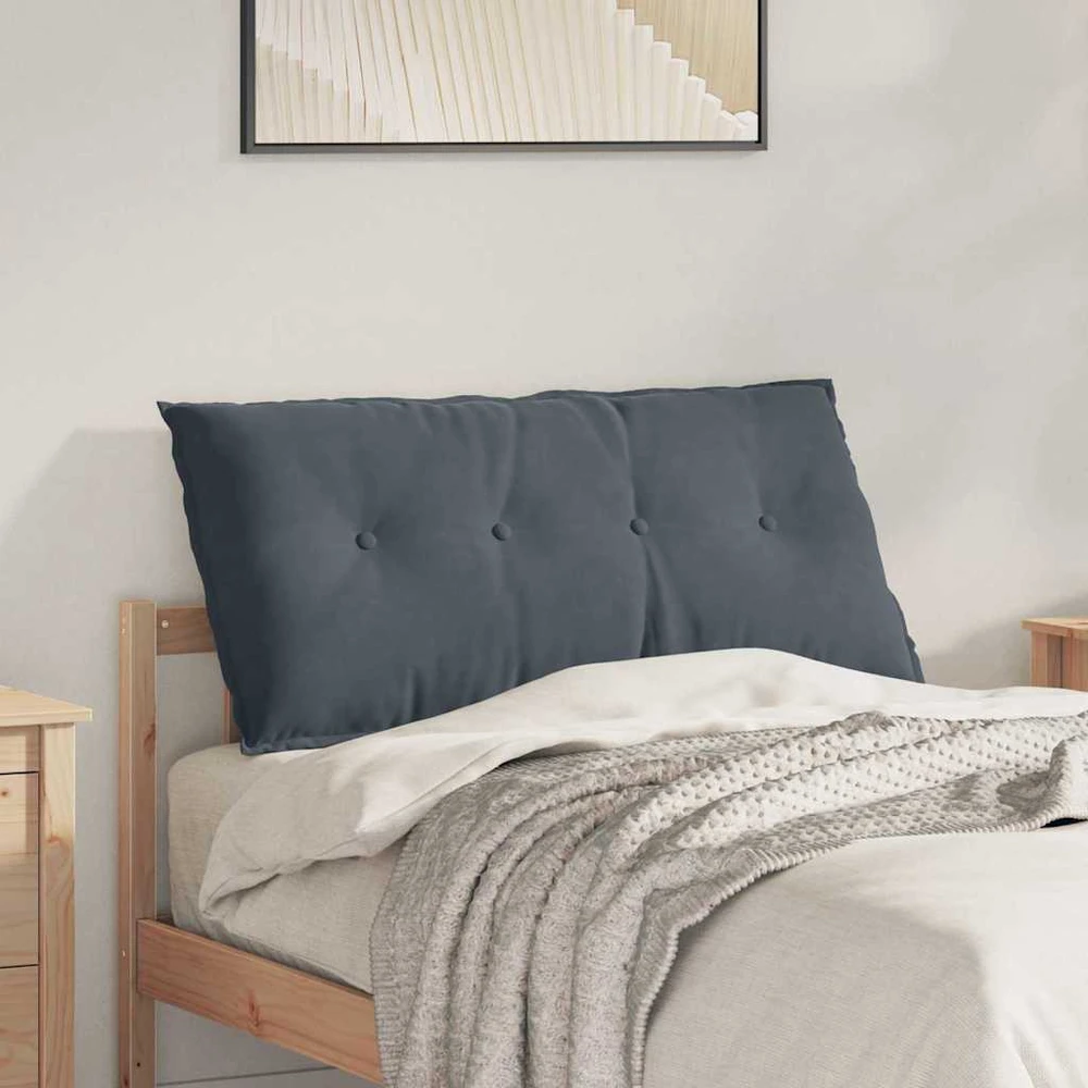 Apsaugos Pagalvė Tamsiai pilka 100 x 50 cm Kordūrinis audinys