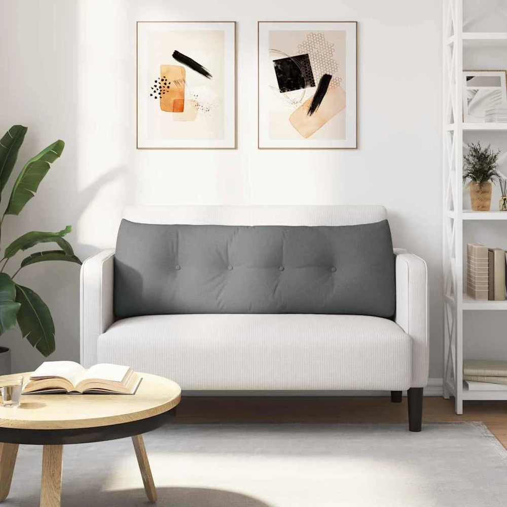 Apsaugos Pagalvė Tamsiai pilka 140 x 24 x 50 cm audinys