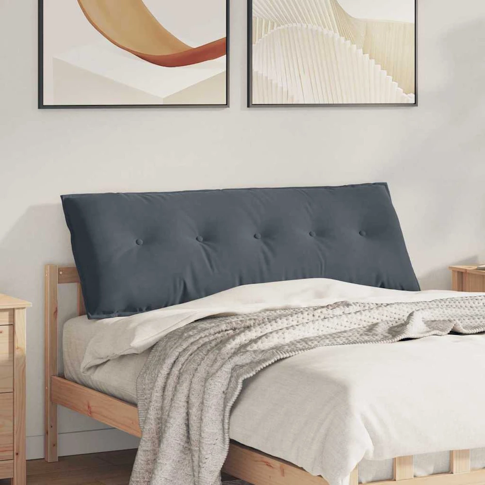 Apsaugos Pagalvė Tamsiai pilka 140 x 50 cm Kordūrinis audinys