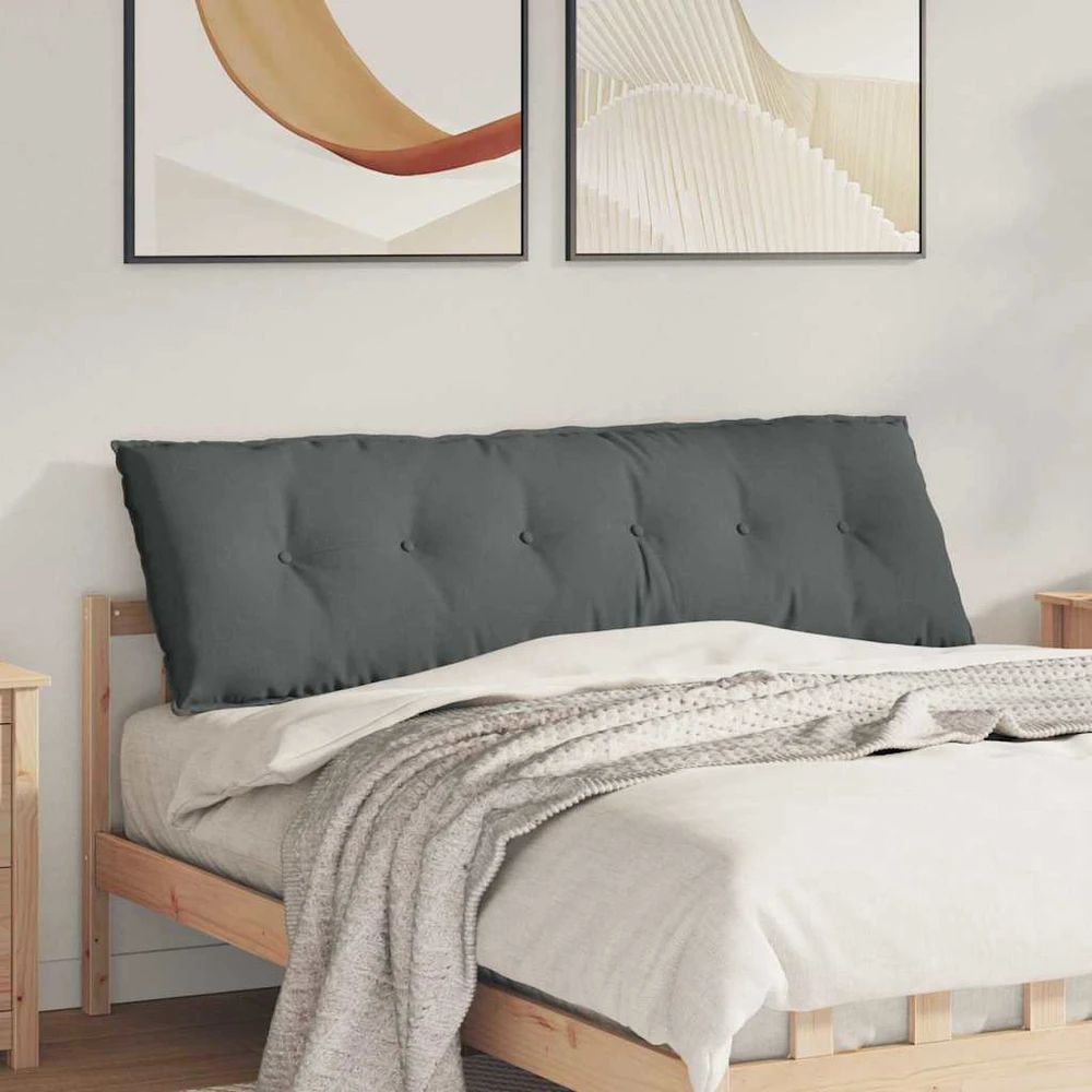 Apsaugos Pagalvė Tamsiai pilka 160 x 19 x 50 cm audinys