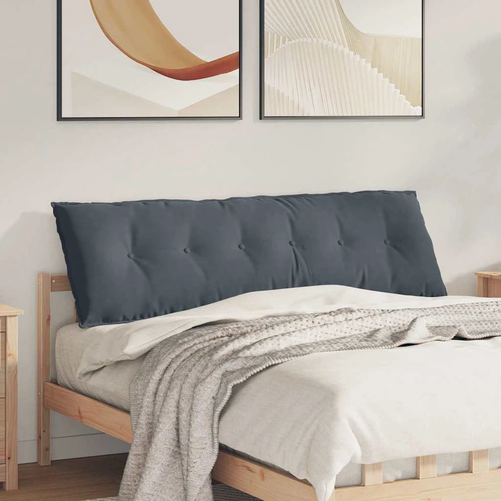 Apsaugos Pagalvė Tamsiai pilka 160 x 50 cm Kordūrinis audinys
