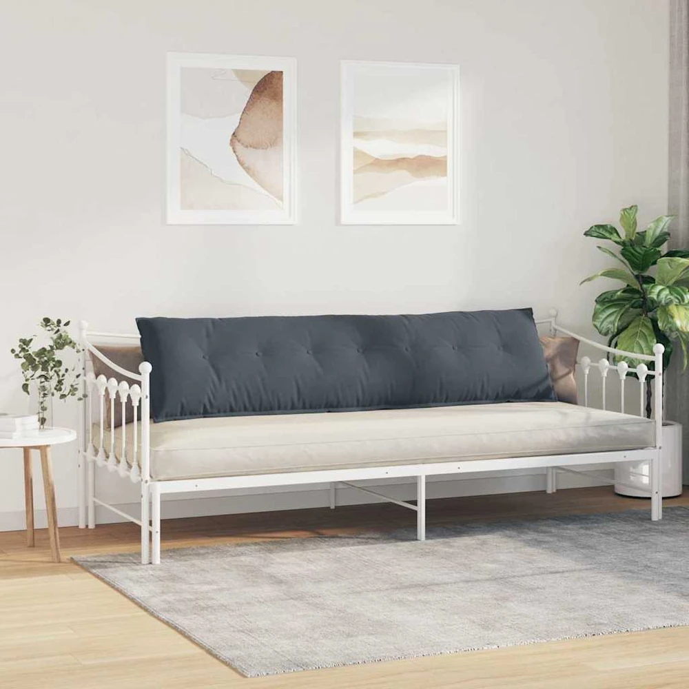 Apsaugos Pagalvė Tamsiai pilka 200 x 50 cm Kordūrinis audinys