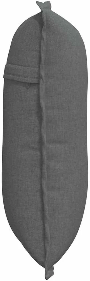 Apsaugos Pagalvė Tamsiai pilka 50 x 19 x 45 cm audinys