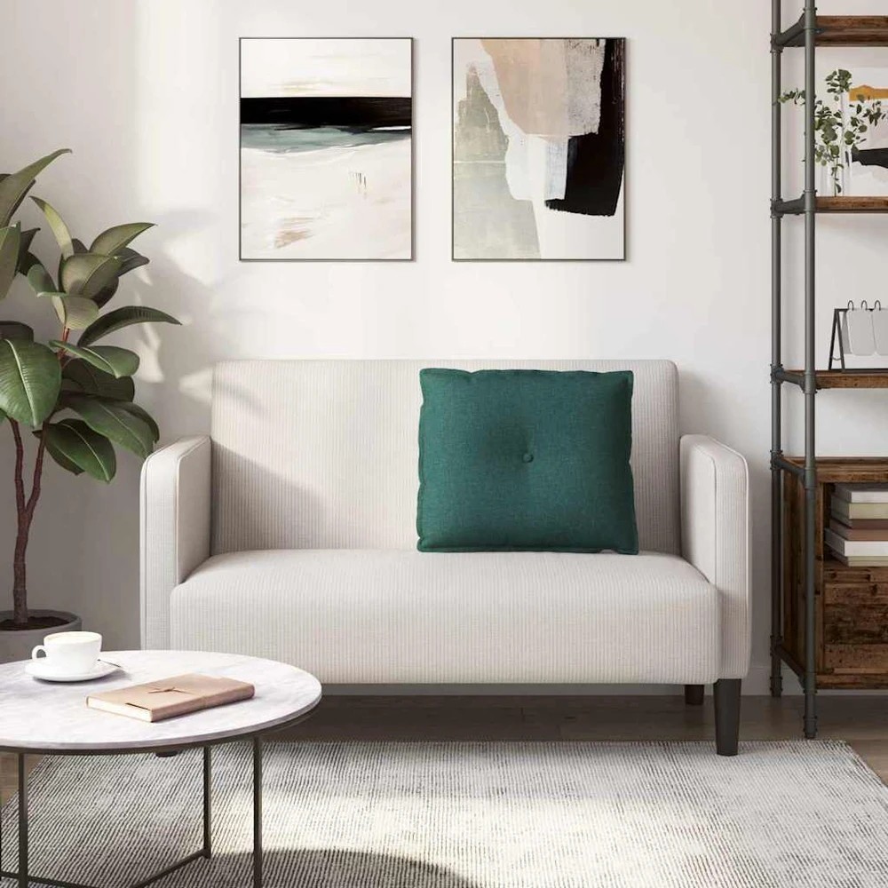 Apsaugos Pagalvė Tamsiai žalia 60 x 19 x 50 cm audinys