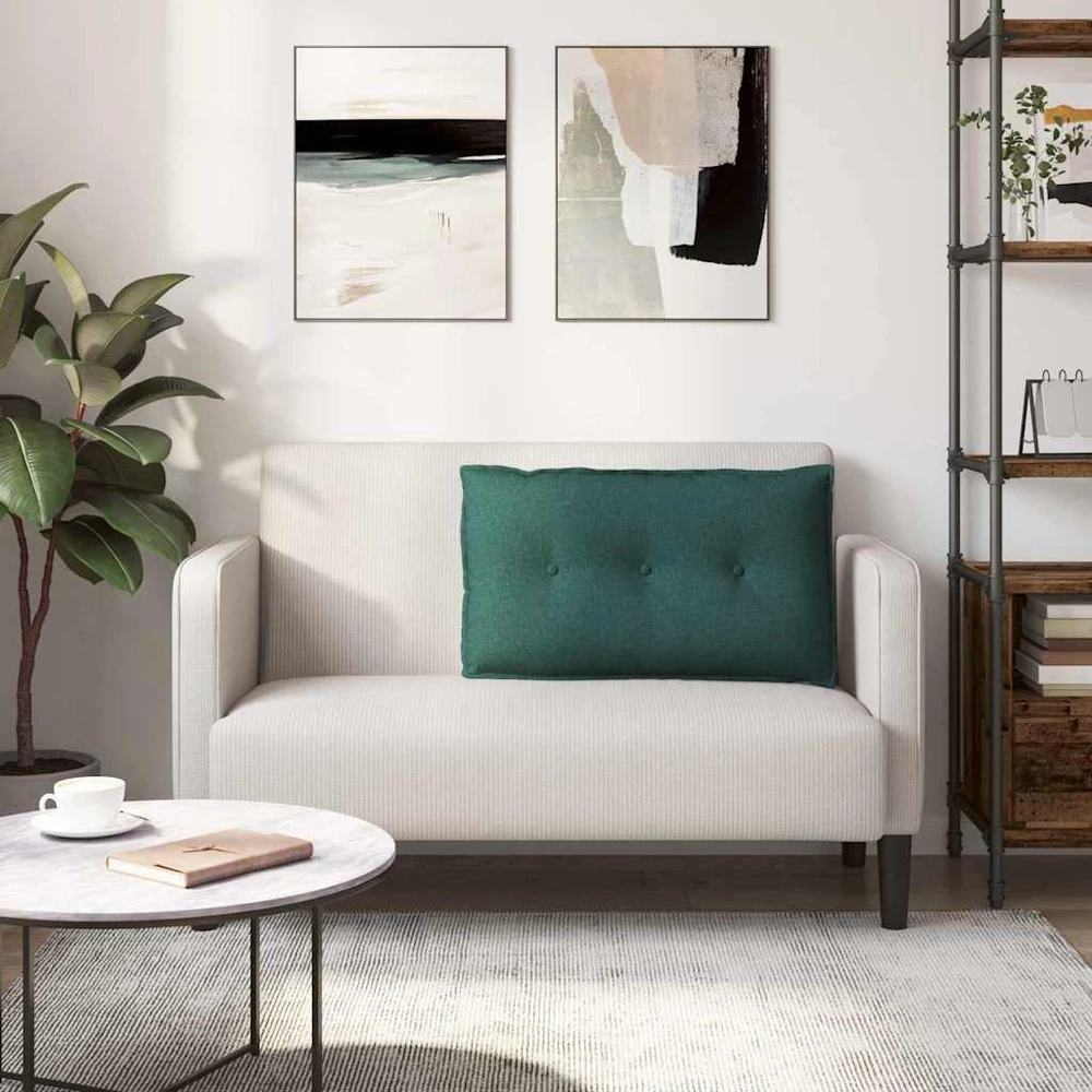 Apsaugos Pagalvė Tamsiai žalia 80 x 19 x 50 cm audinys