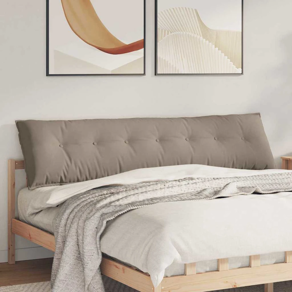 Apsaugos Pagalvė Taupe 200 x 50 cm Mikropluošto audinys