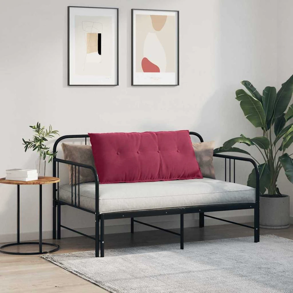 Apsaugos Pagalvė Vyno raudona 100 x 50 cm Kordūrinis audinys