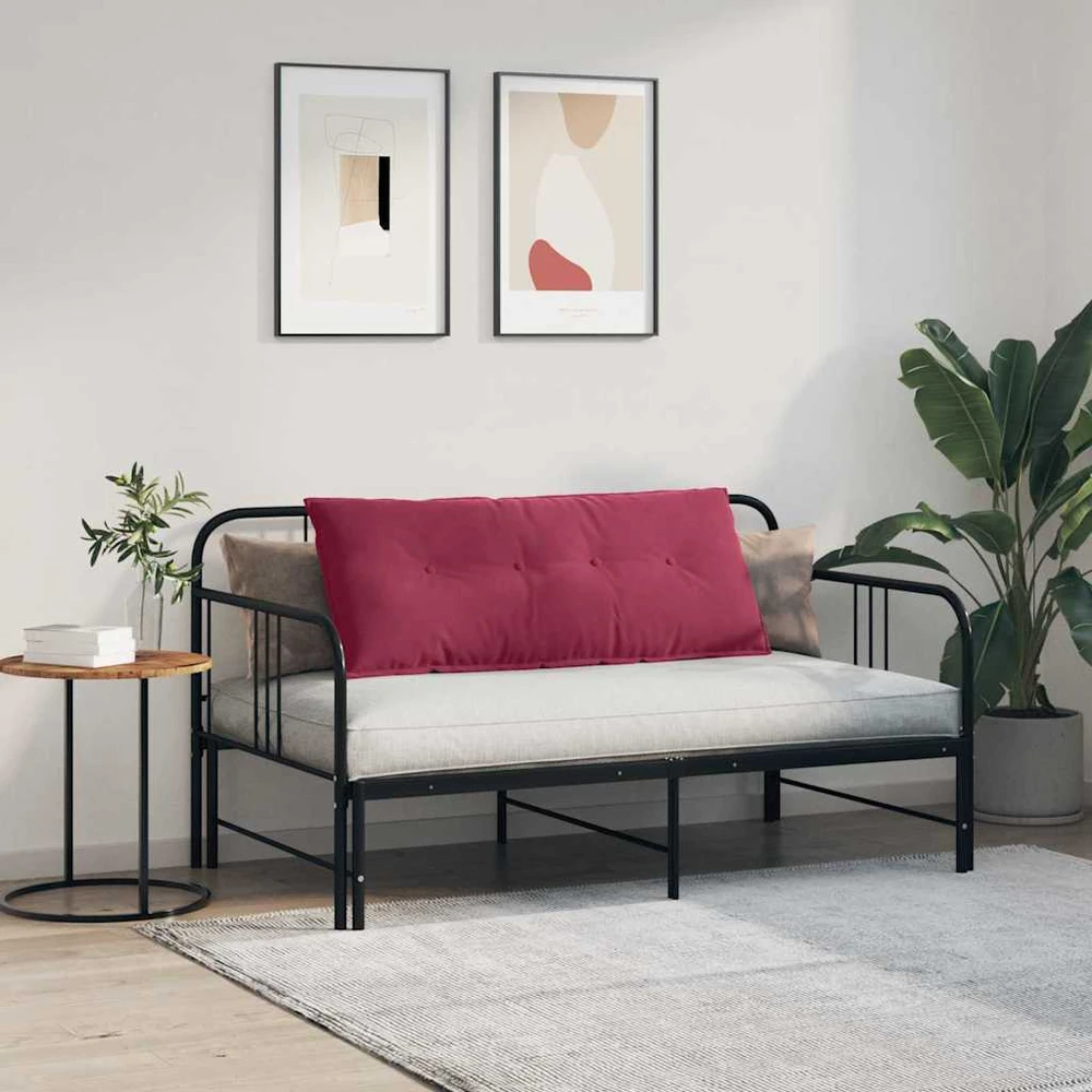 Apsaugos Pagalvė Vyno raudona 120 x 50 cm Kordūrinis audinys