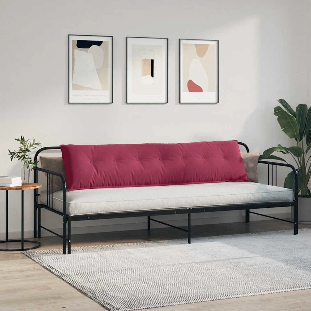 Apsaugos Pagalvė Vyno raudona 200 x 50 cm Kordūrinis audinys