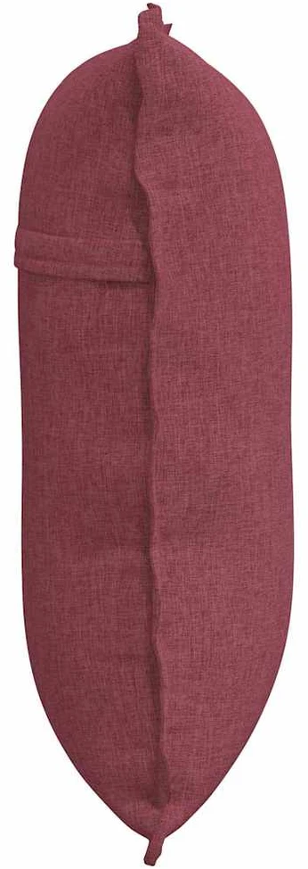Apsaugos Pagalvė Vyno raudona 60 x 19 x 50 cm audinys