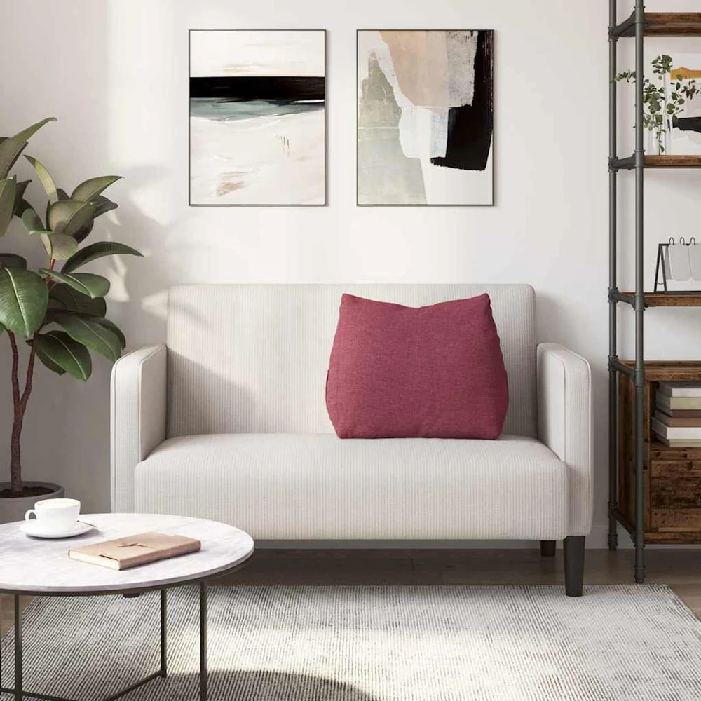 Apsaugos Pagalvė Vyno raudona 60 x 20 x 50 cm audinys