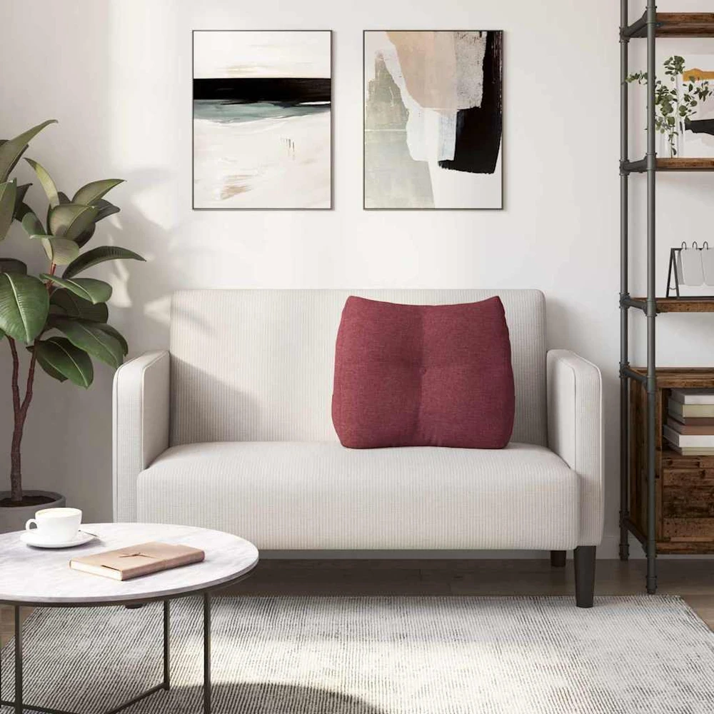 Apsaugos Pagalvė Vyno raudona 60 x 24 x 50 cm audinys