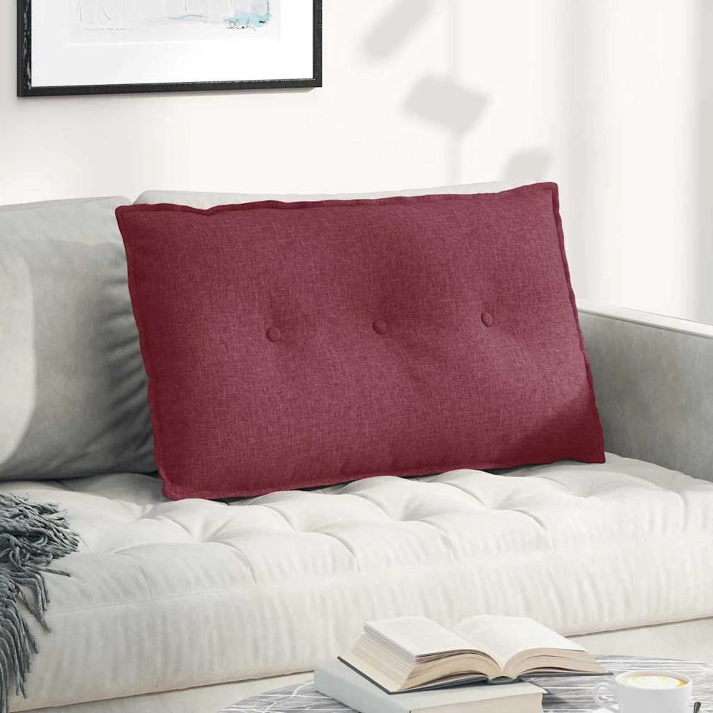 Apsaugos Pagalvė Vyno raudona 80 x 19 x 50 cm audinys