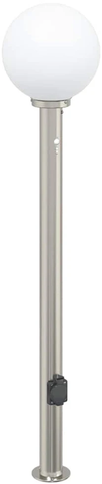 Pakabinamas šviestuvas Apšvietimo stulpeliai su jutikliu ir lizdu, 3 vnt., 120 cm, nerūdijantis plienas, IP44