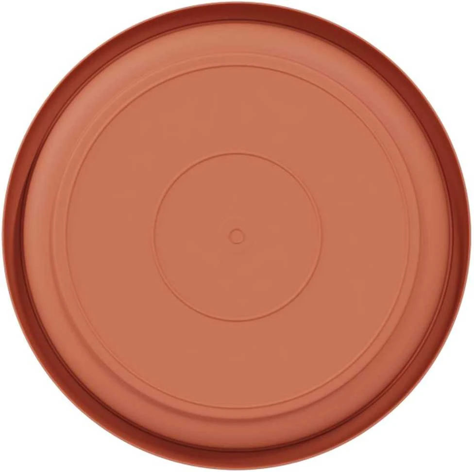 Apvalus gėlių padėklas 24 vnt. Raudona plyta Ø 17,5 x 2 cm
