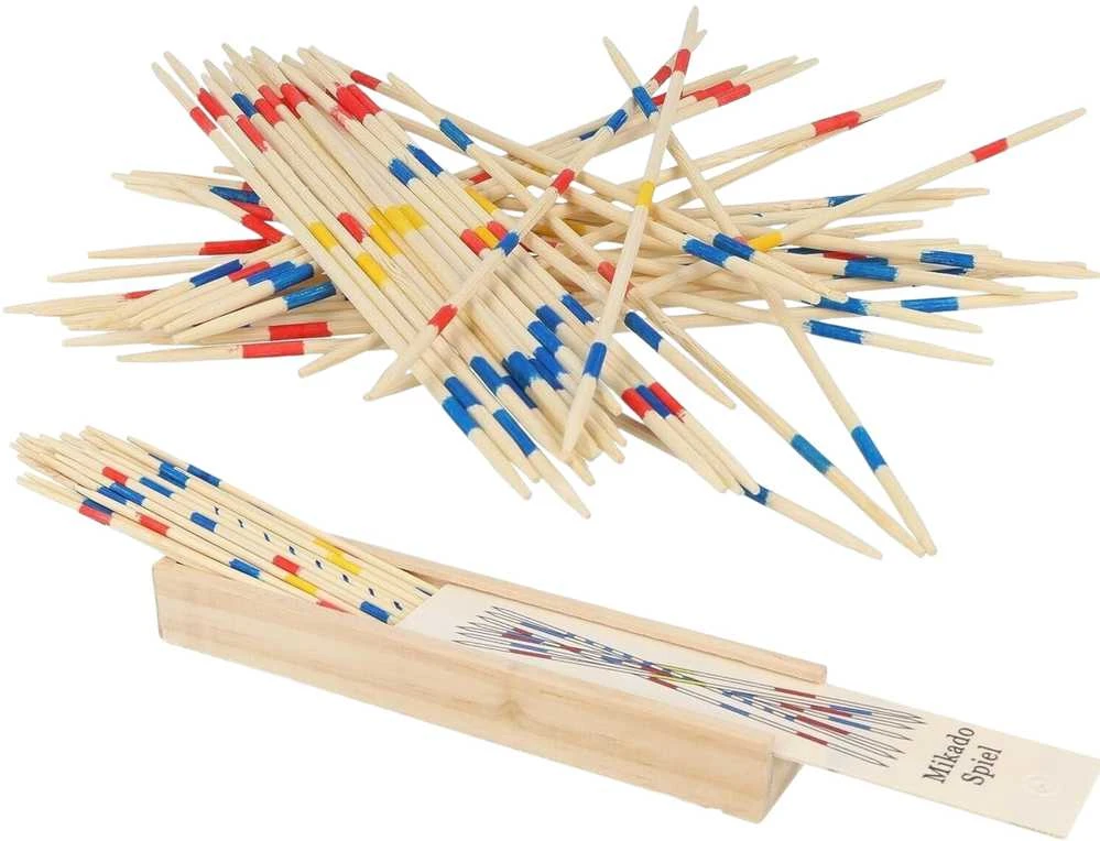 Woopie Arkadinis žaidimas medinės lazdelės mikado