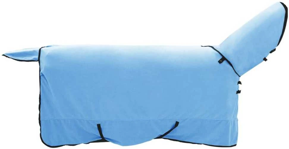 Arklių antklodė Pilnas akvamarinas 145 cm Poliesterio flisas