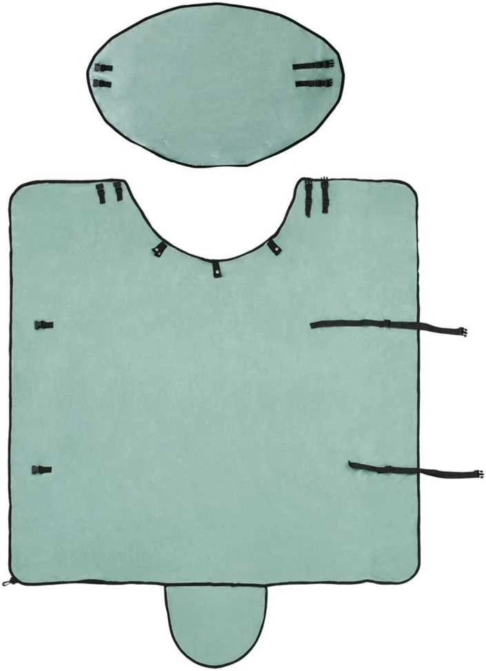 Arklių antklodė Speciali žalia 85 cm Poliesterio flisas