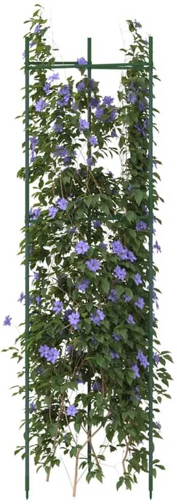 Pomidorų narvai, 8vnt., 116 cm Plienas ir PP
