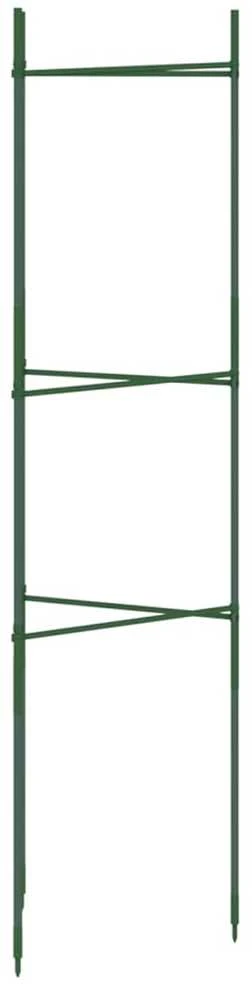 Pomidorų narvai, 8vnt., 116 cm Plienas ir PP