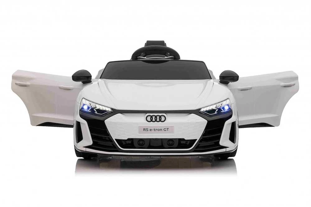 Ramiz Elektrinė mašina vaikams Audi RS E-Tron GT baltos spalvos