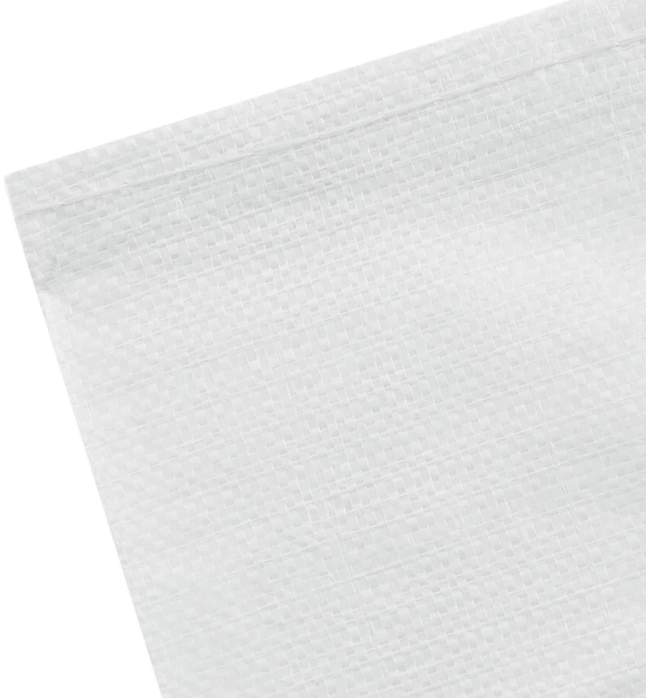 Audiniai maišai 10 vnt. Balta 65 x 115 cm PP