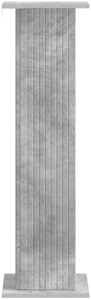 Augalų stovas 2 vnt. Betono pilka 30,5 x 30 x 100,5 cm