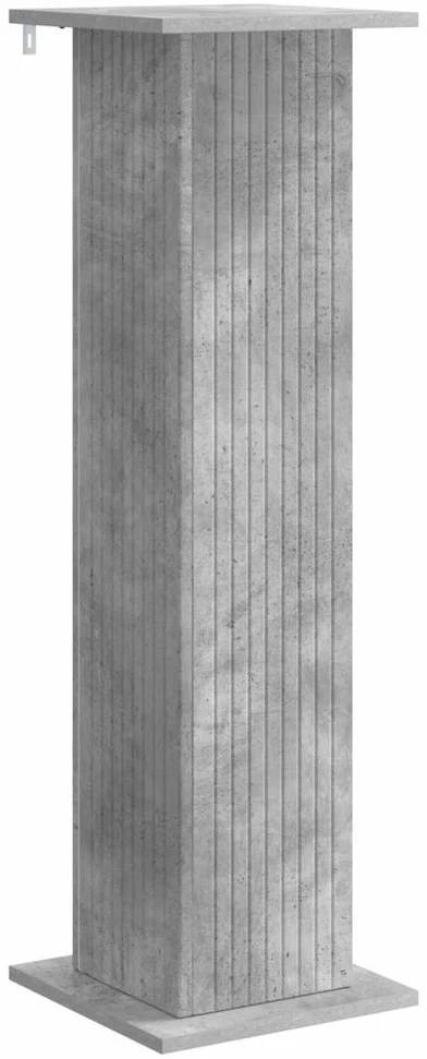 Augalų stovas 2 vnt. Betono pilka 30,5 x 30 x 100,5 cm