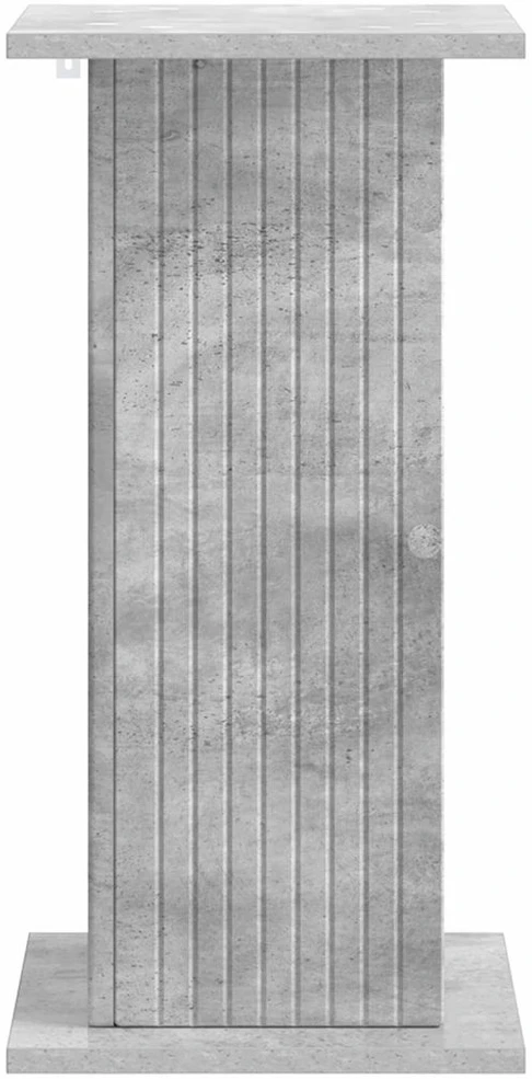 Augalų stovas 2 vnt. Betono pilka 30,5 x 30 x 60,5 cm