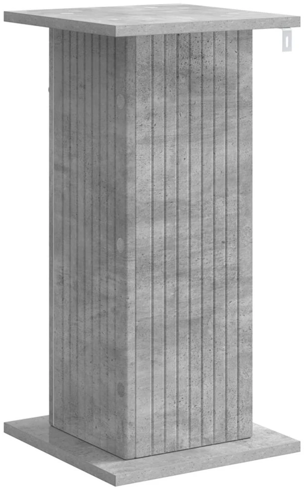 Augalų stovas 2 vnt. Betono pilka 30,5 x 30 x 60,5 cm