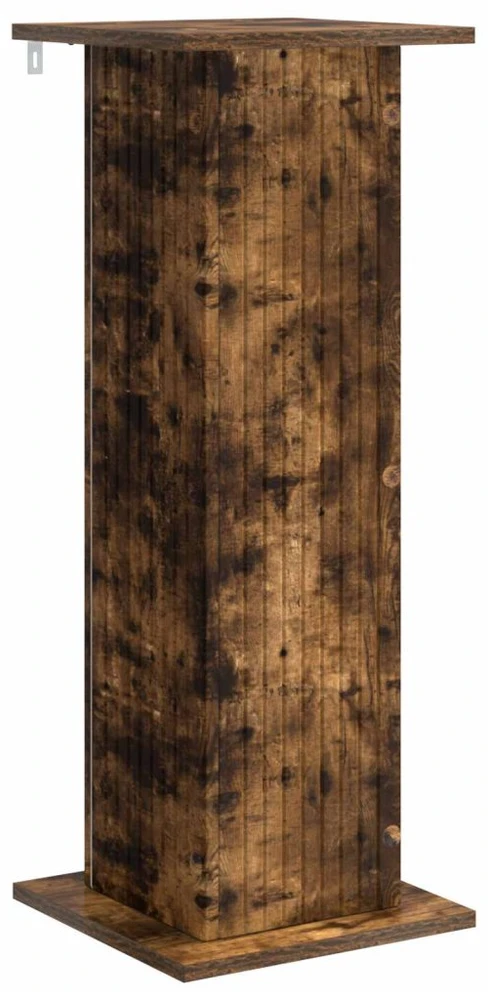 Augalų stovas 2 pcs Dūminio ąžuolo 305 x 30 x 805 cm