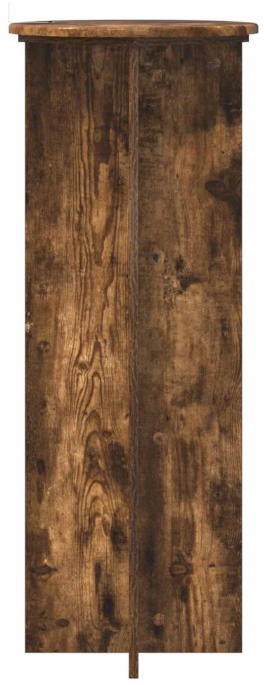 Augalų stovas 2 vnt. Dūminio ąžuolo Ø40 x 100 cm