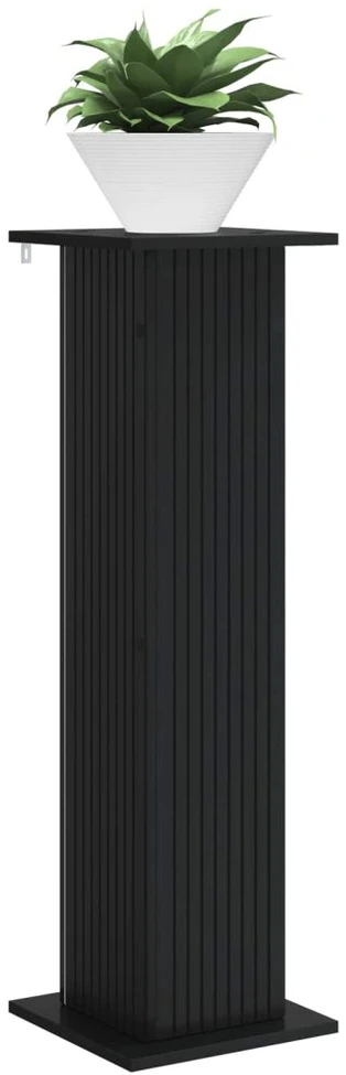 Augalų stovas 2 vnt. Juoda 30,5 x 30 x 100,5 cm