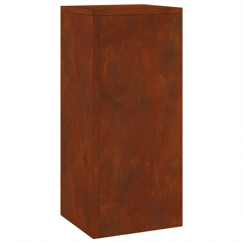 Augalų stovas 2 pcs Rūdijanti 24 x 24 x 55 cm