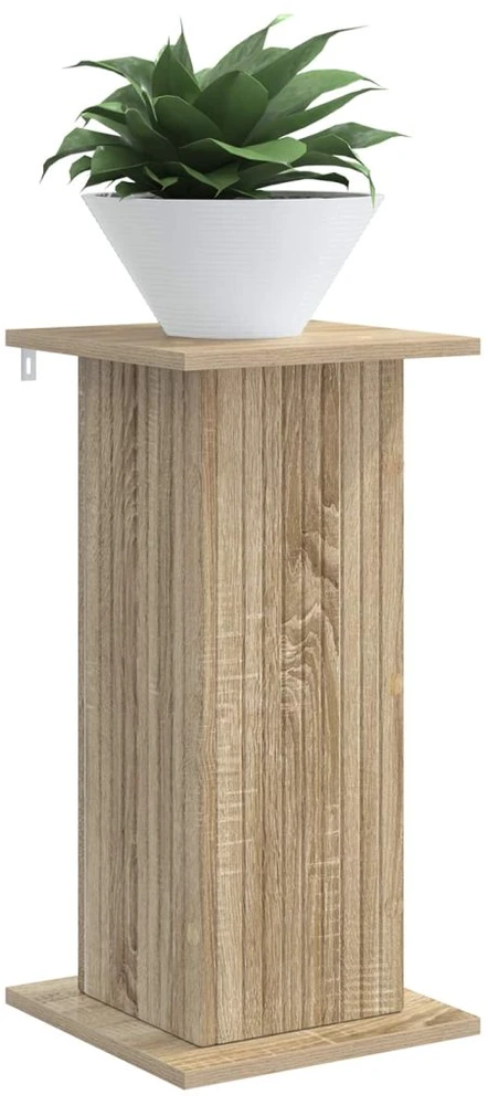 Augalų stovas 2 pcs Sonoma ąžuolas 305 x 30 x 605 cm