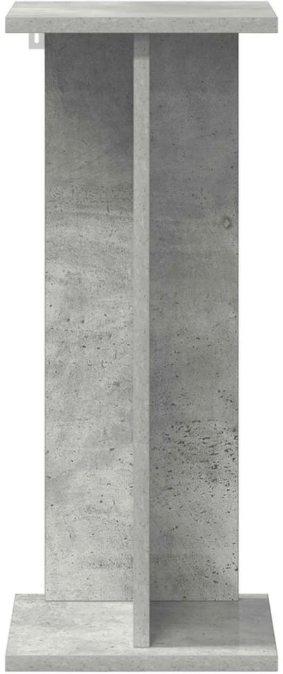 Augalų stovas 2 vnt. Betono pilka 25 x 25,5 x 60,5 cm